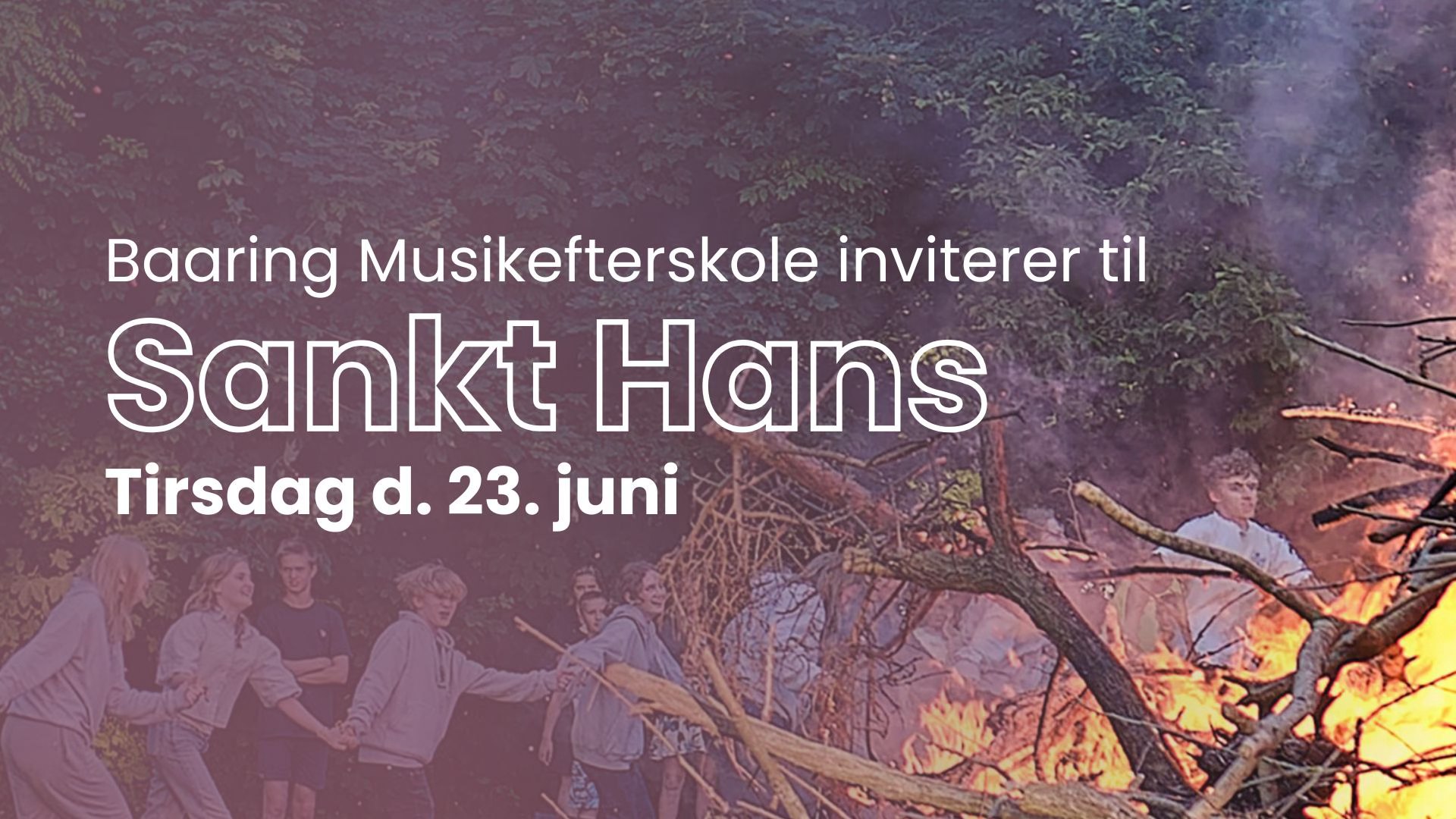 Sankt Hans på Baaring Musikefterskole